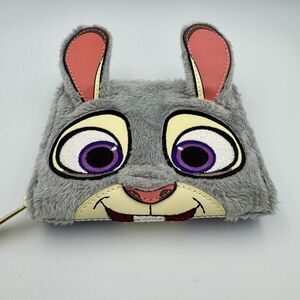 Zootopia Judy Hopps Loungefly Disney Cosplay Zipper Around Wallet NWT